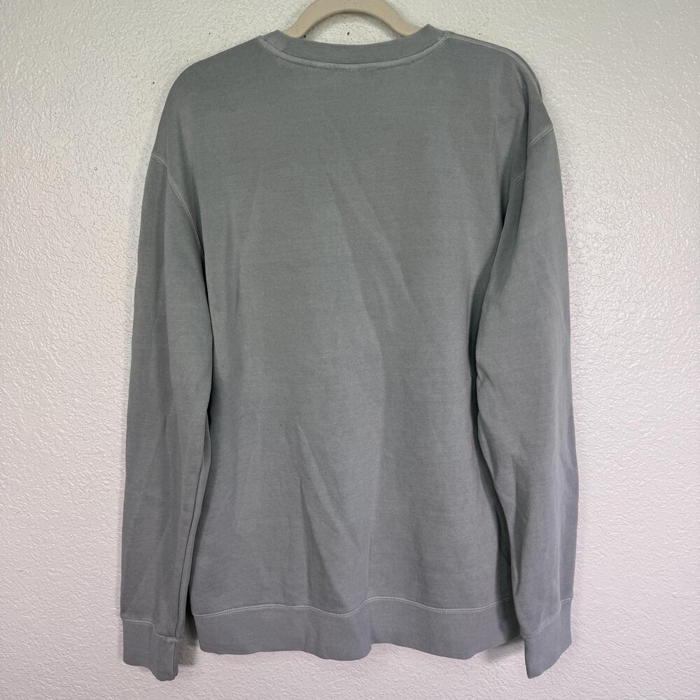 Dark Seas Sweatshirt Mens Large Summit Fleece Sage Graphic Crew Pullover NEW - Picture 2 of 10
